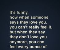 love pain