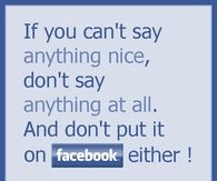 dont put it on FB