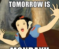 Tomorrow is monday