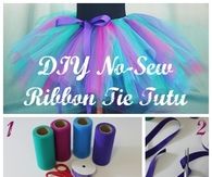 DIY Ribbon Tie Tutu