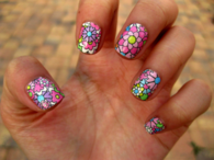 Floral nail designs