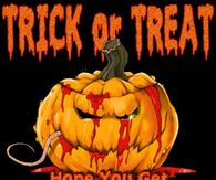 Trick or Treat Hope you get something good to eat