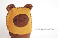 Mini ewok softie