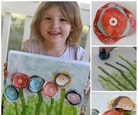 Paper Poppy Wall Art