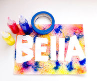 Spray paint craft