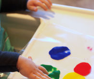 Finger painting