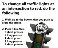 How to change traffic lights so you can walk across streets