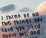 i hope you miss me