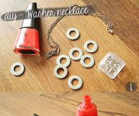DIY Washer Necklace