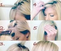 DIY Side Swept Bangs