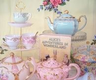 Vintage Pink & Blue Tea Sets