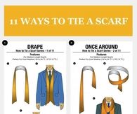 11 Ways To Tie a Scarf
