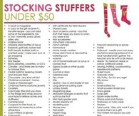 Stocking Stuffers Under Fifty Dollars