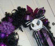 Jack Skellington Wreath
