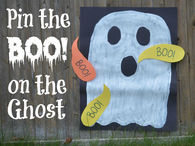 Pin the boo on the ghost