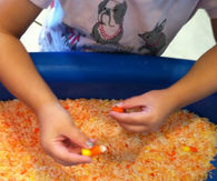 Candy Corn Sensory Seek