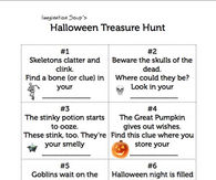Free printable treasure hunt