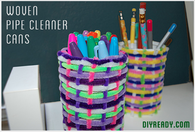 Woven Pipe Cleaner Cans