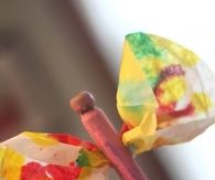 Coffee filter butterflies