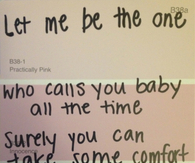 let me be the one