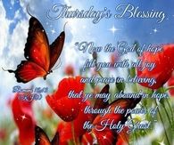 Thursday Blessings
