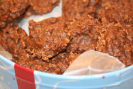 No bake chocolate oatmeal cookies