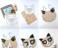 DIY Grumpy Cat Mask