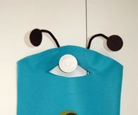 Little monster trick or treat bag