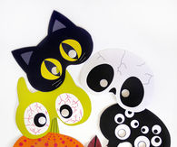 Printable halloween masks