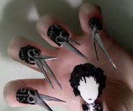 Edward scissorhand nails