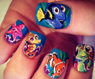 Finding nemo nails