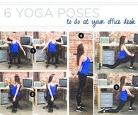 6 yoga poses to do at your office