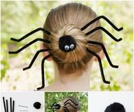 DIY Spider Hair
