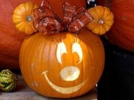 Minnie Mouse Pumpkin
