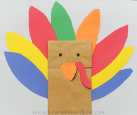 Paper Bag Turkey Craft