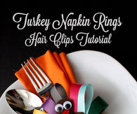 Turkey napkin rings