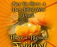 Have a blessed Friday