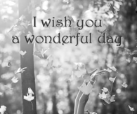 I wish for you