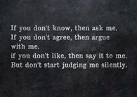 dont judge me