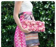 Summery Floral Clutch