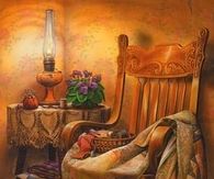 Grandma's Chair in the Fall