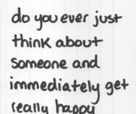thinking of the one you love