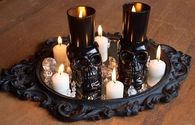 Skull votive holders