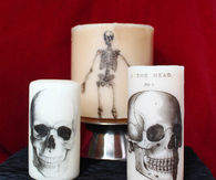 Printed Halloween Candles