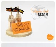 Toothpicks stand broom