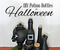 DIY Potion Bottles for Halloween