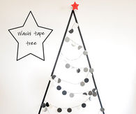 Washi tape tree