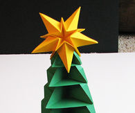 Origami Christmas Tree Tutorial