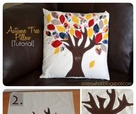 Autumn Tree Pillow