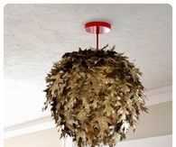 Fallen leaf lantern
